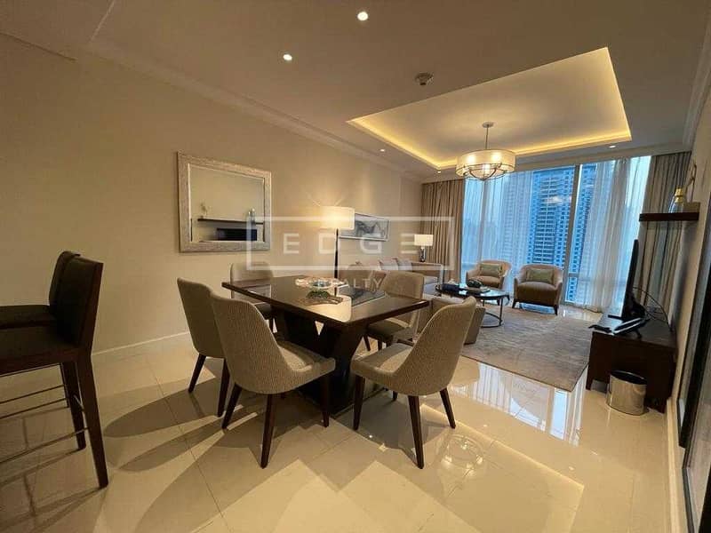 7 Luxurious 2 Bedroom | Hotel Apartment | Full Burj Khalifa View / f
