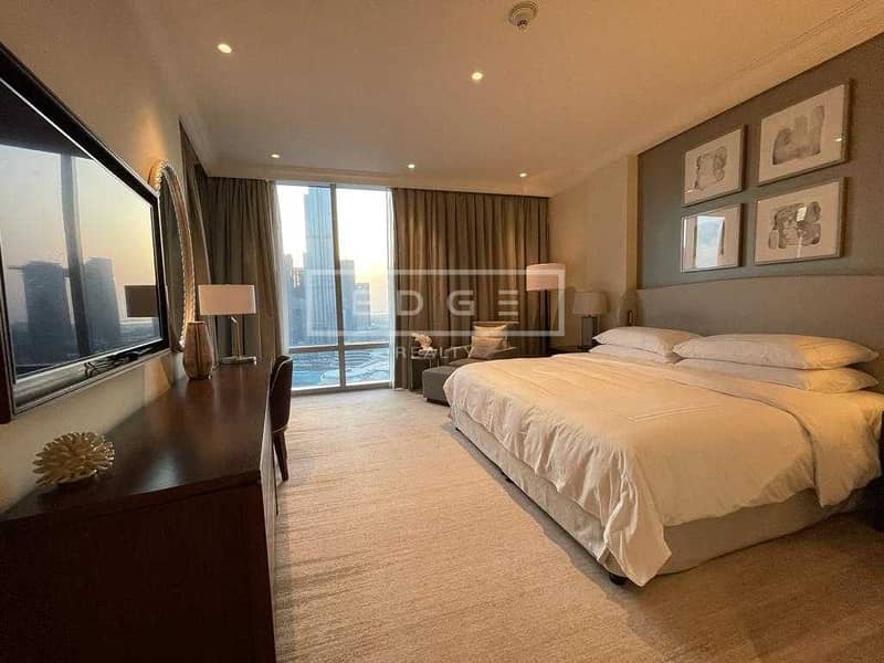 13 Luxurious 2 Bedroom | Hotel Apartment | Full Burj Khalifa View / f