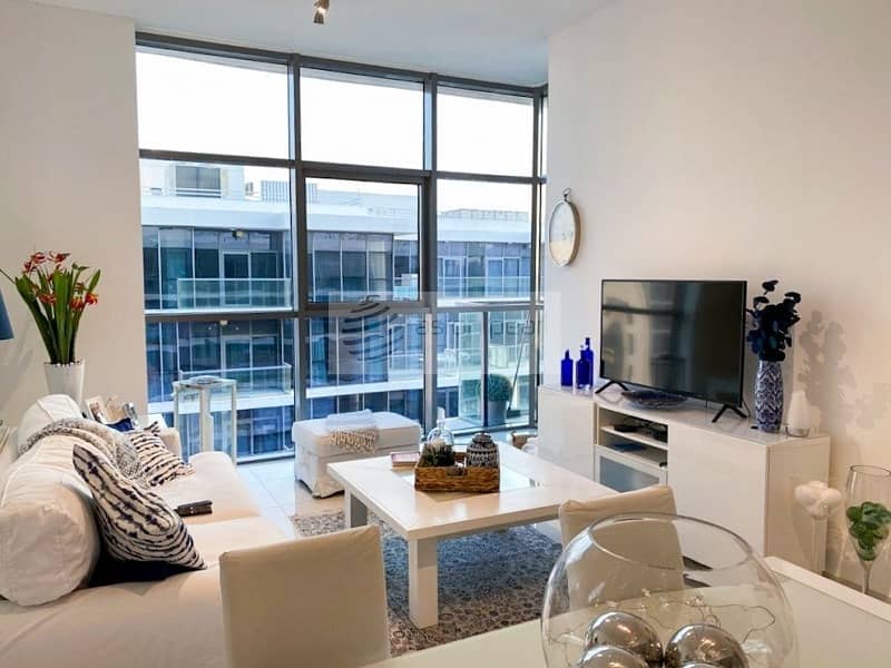 Incredible 1BR With Balcony | High Floor |Tenanted