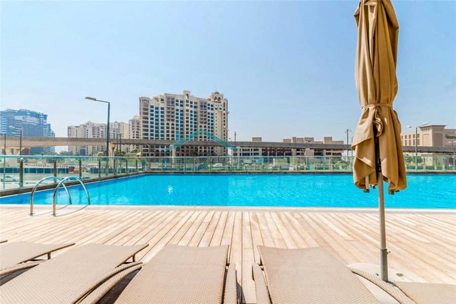 2 Top Floor | Furnished | Burj Al Arab View | Upgraded