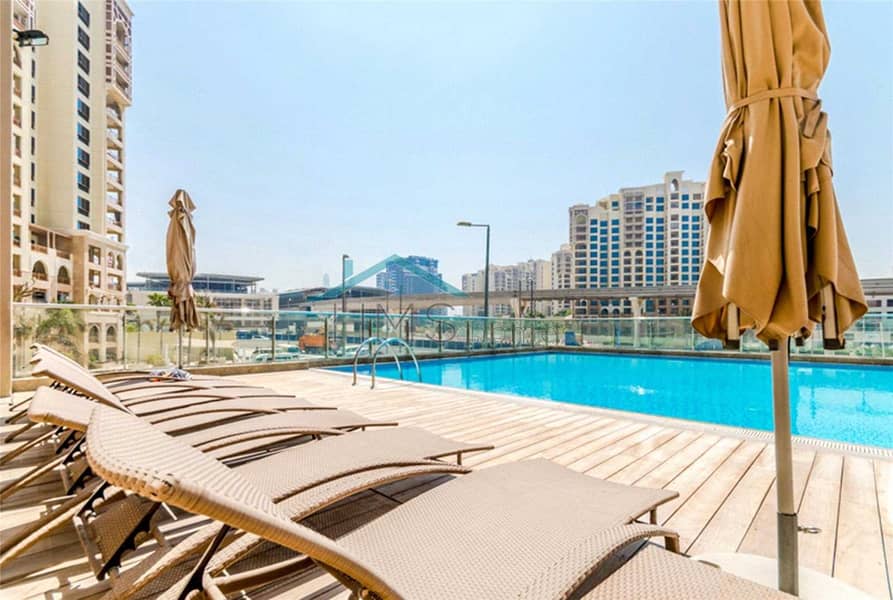 3 Top Floor | Furnished | Burj Al Arab View | Upgraded