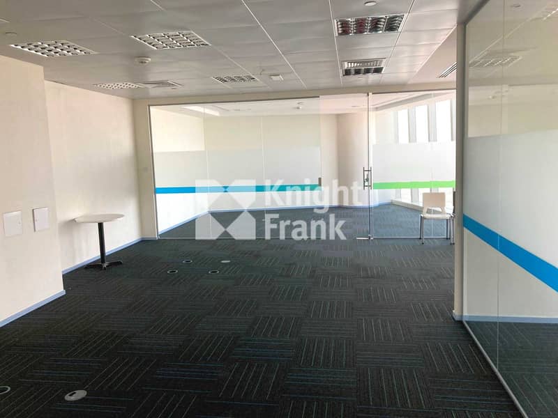 3 Fitted Office Space in Al Khalidiya