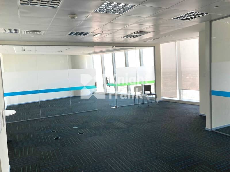 4 Fitted Office Space in Al Khalidiya