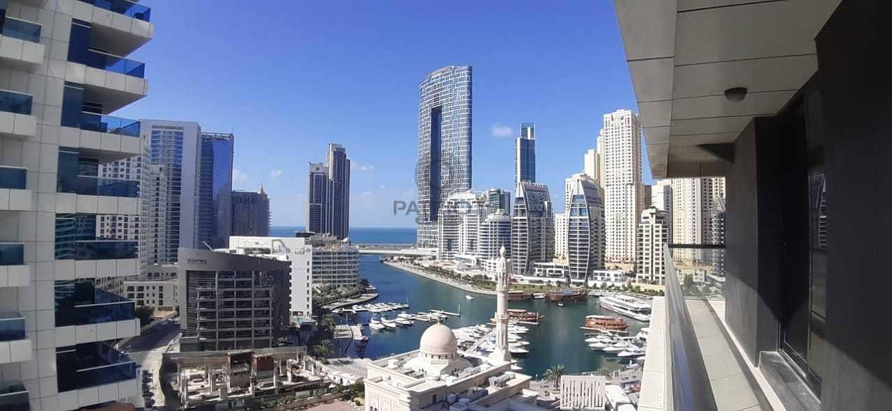 19 Unfurnished I Full sea view & Marina View I Huge Balcony available for sell in Marina