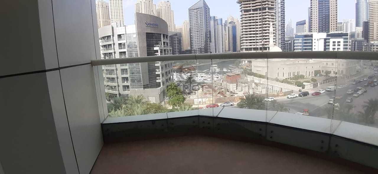 10 Marina view I Huge Size I Unfurnished apartment for rent in Dubai Marina