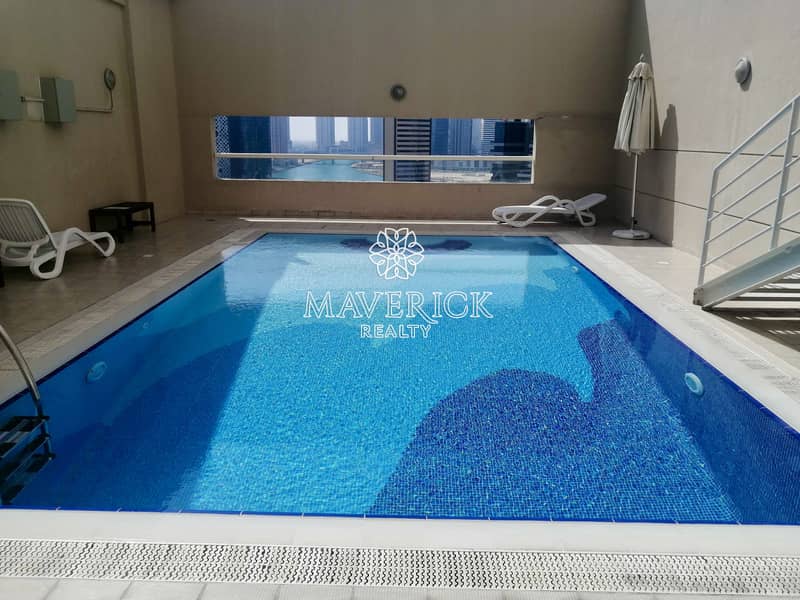 14 Canal+Burj View | Spacious 1BR | Rented