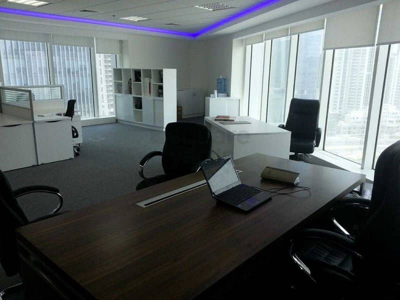 3 Panoramic Fully Furnished spacious office