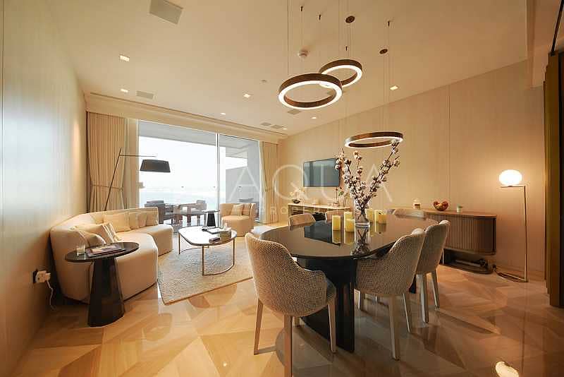 2 Fully Furnished | Sea and Burj View | Mid floor
