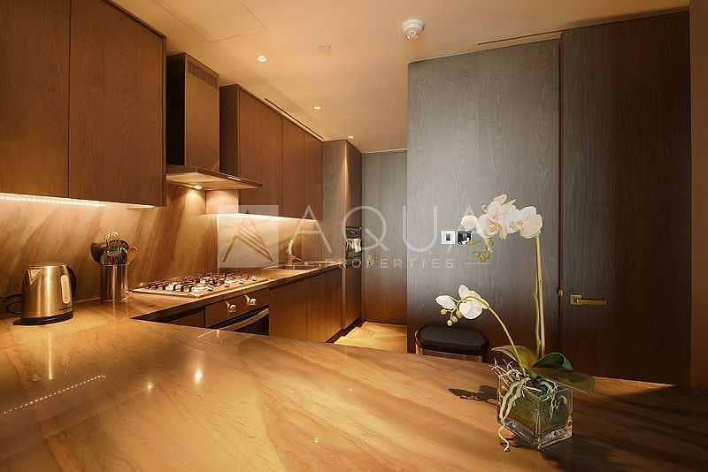 3 Fully Furnished | Sea and Burj View | Mid floor
