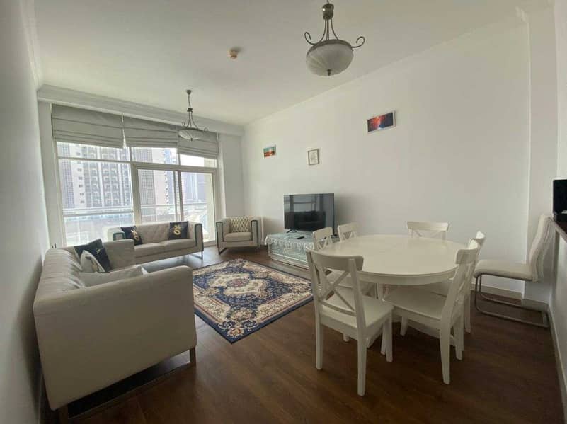 3 Fully Furnished 1 BR with balcony in Scala Tower