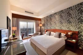 All taxes inclusive / Dewa Inclsive/Car parking Incuisve/3 time Housekeeping service in a week.