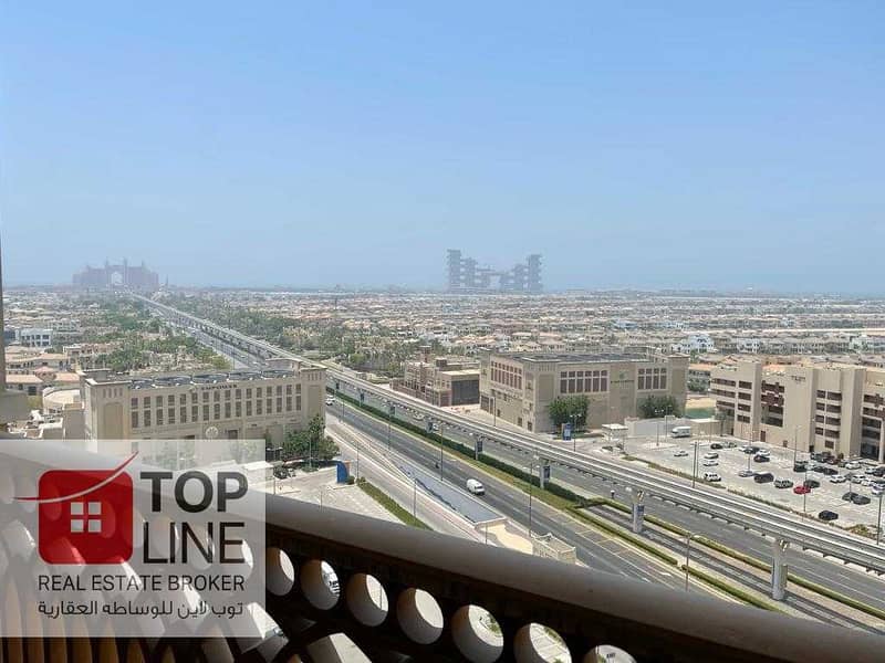 3 Biggest size 2BR+Maid with Atlantis & Nakheel Mall view