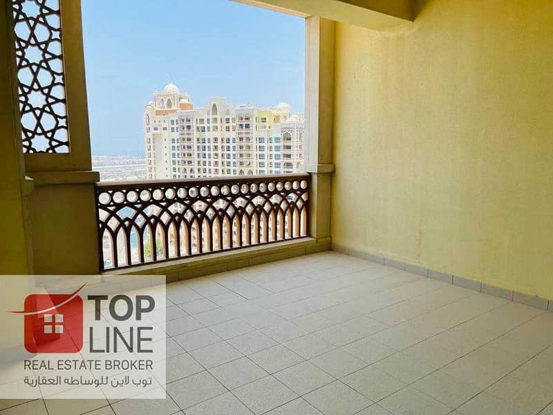 5 Biggest size 2BR+Maid with Atlantis & Nakheel Mall view