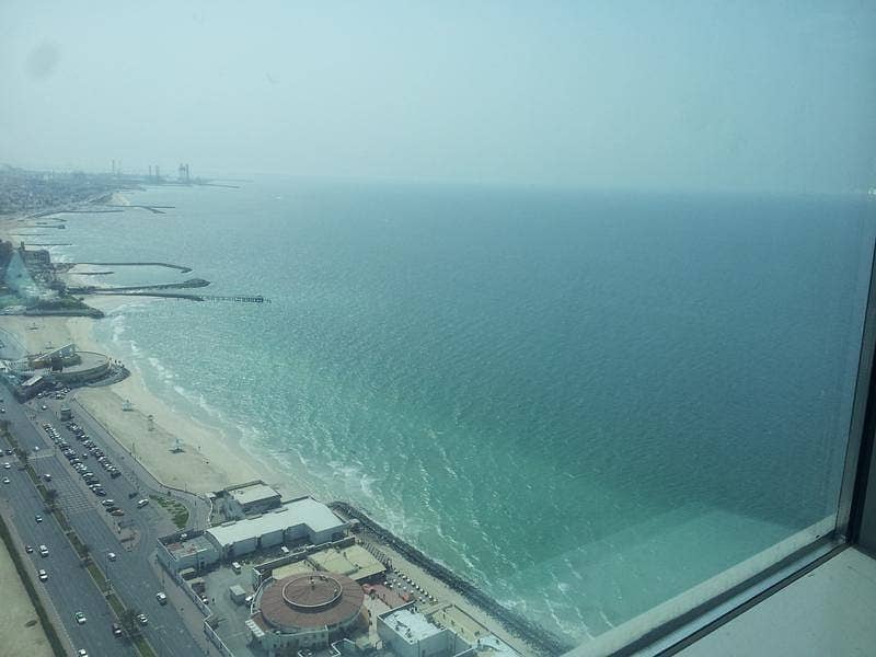 No Agency Fee 3 Bedroom Hall Apartment for Rent in Ajman Corniche Tower Ajman
