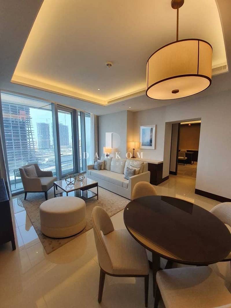 Fully Furnished 1 Bed + Study |  The Address Residences Sky View