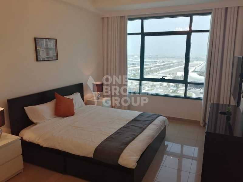 7 Furnished Apartment|full sea view|chiller free