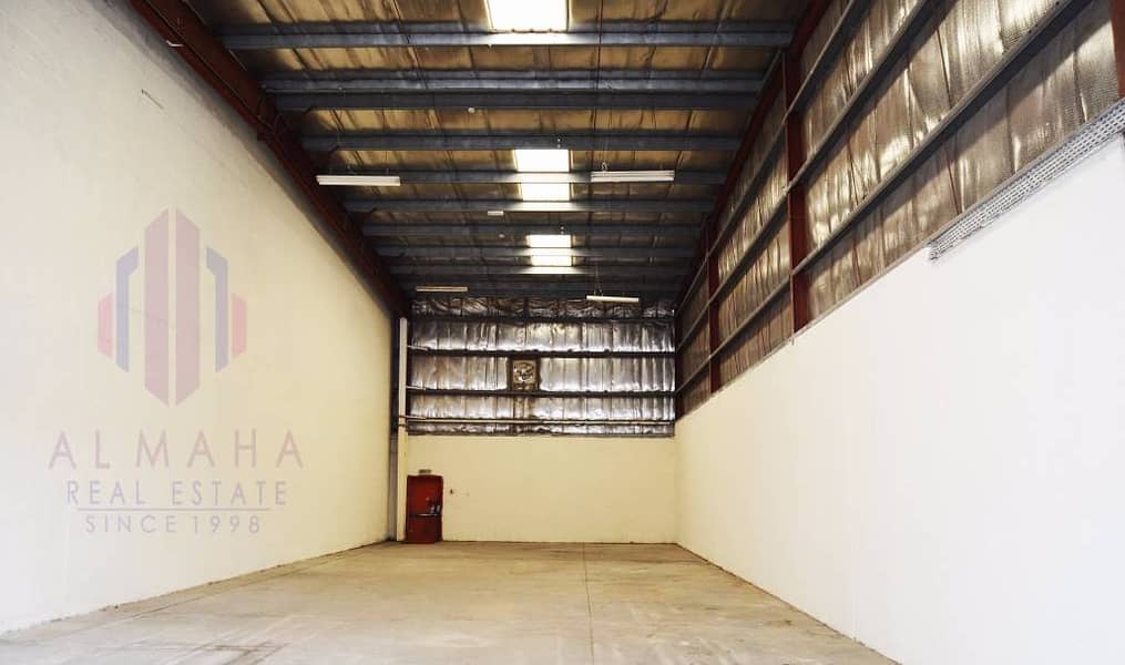 2300 sq ft Insulated warehouse in Ras Al Khor