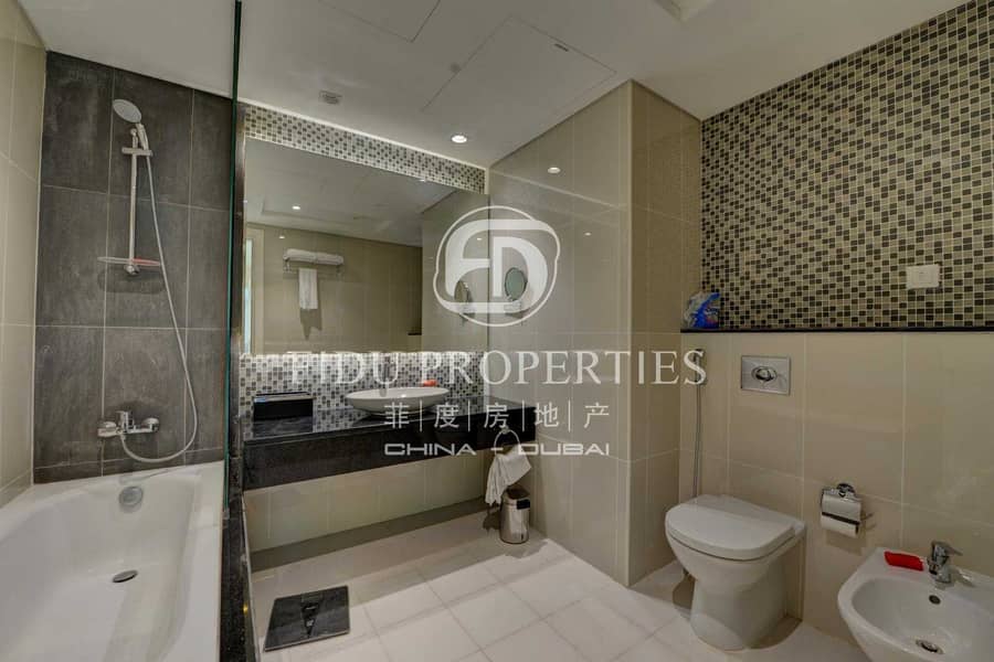 9 Designer Furnished 2BR | High Floor | Canal View