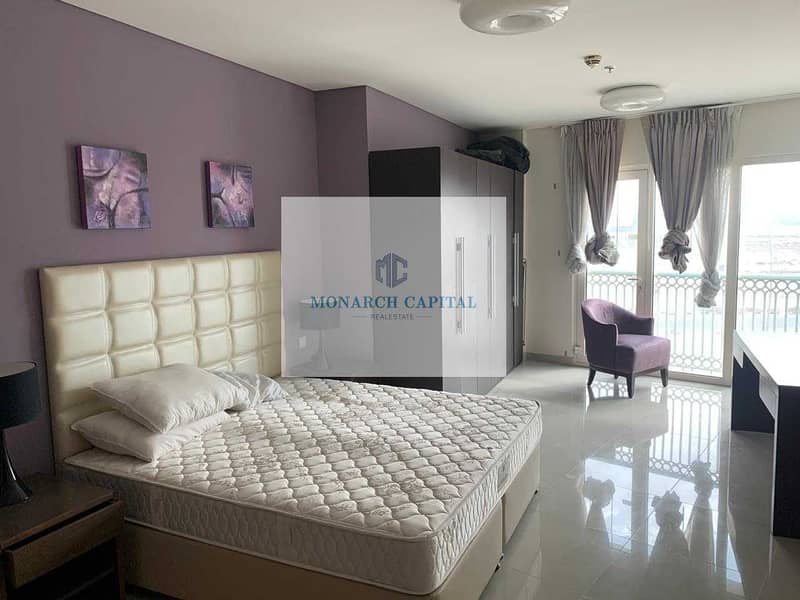 6 fully furnished one bedroom on jebel ali downtown facing sheik zayed road