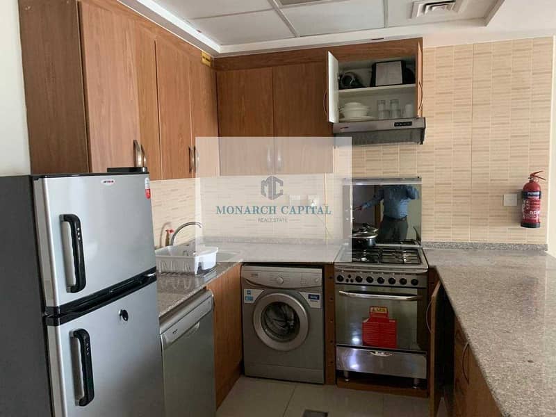 8 fully furnished one bedroom on jebel ali downtown facing sheik zayed road