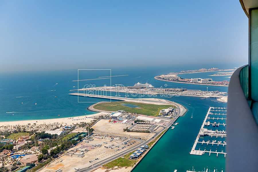 3 Rare Unit | Marina & Sea View | High Floor I Fendi