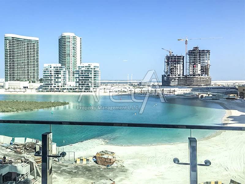 Brand New 3 Bed Apt with Gorgeous Sea View and Maid Room in Boardwalk Residence