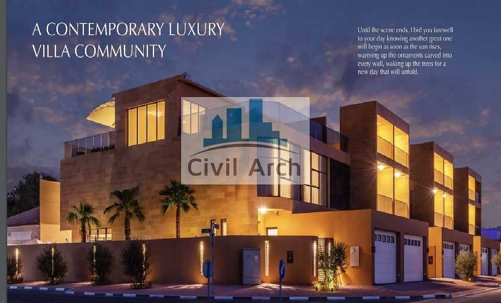 15 CONTEMPORARY+PVT POOL+GARDEN+2 YR PAYMENT+BRAND NEW