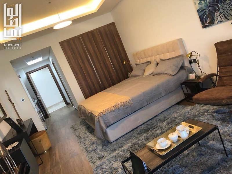 4500 AED / Month Fully Furnished Smart Aparts Astonishing  Miracle Garden view