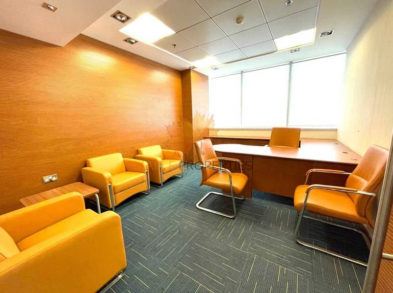 Furnished Offices || Modern Style Offices || Amazing Location || Near To Metro