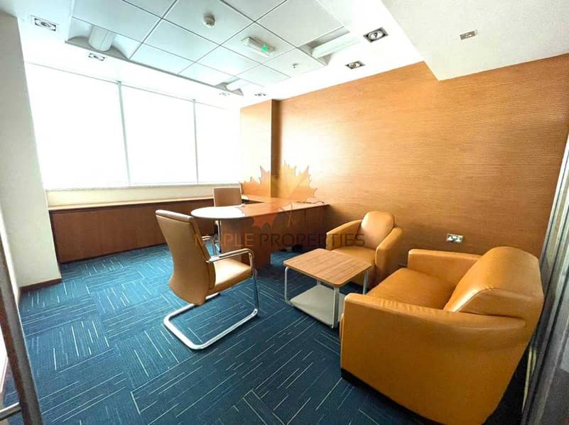 3 Furnished Offices || Modern Style Offices || Amazing Location || Near To Metro