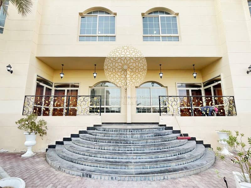 14 PRESTIGIOUS COMPOUND VILLA WITH PRIVATE ENTRANCE & 8 MASTER BEDROOM FOR RENT IN MOHAMMED BIN ZAYED CITY