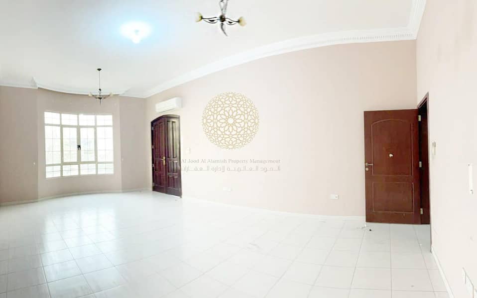 21 PRESTIGIOUS COMPOUND VILLA WITH PRIVATE ENTRANCE & 8 MASTER BEDROOM FOR RENT IN MOHAMMED BIN ZAYED CITY