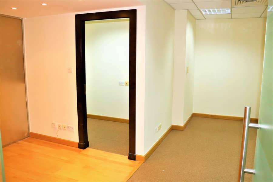 14 Fitted Office with Partitions in Sheikh Zayed Road