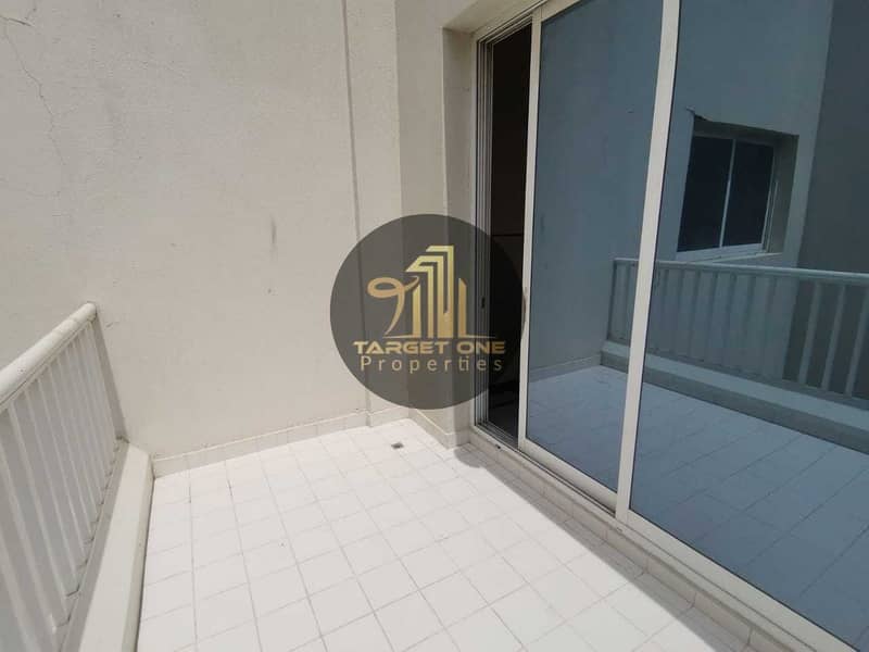 8 Fully Furnished Studio with Balcony| Monthly 3500 including DEWA