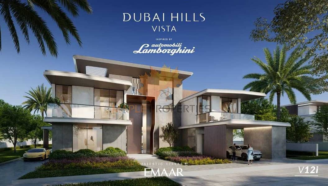 6 Lamborghini Villas || 2 Years Post Handover Payment Plan || 100% DLD Waiver