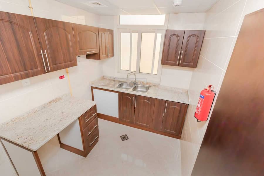10 1 Month Rent Free!! Brand New 1 BHK with Closed Kitchen | Terrace | Warsan 4