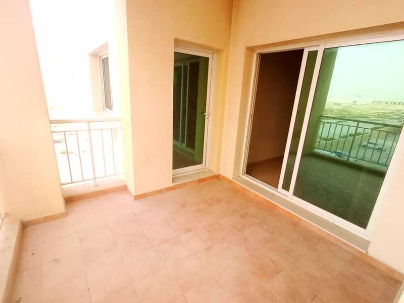 14 Amazing 3 bedroom Apartment with 2 Balconies Nice view mazaya Q point liwan
