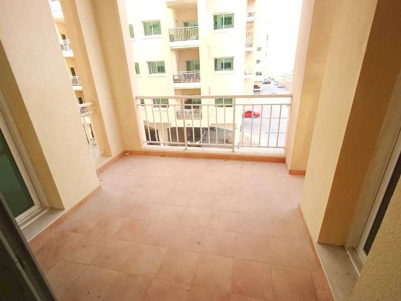 16 Amazing 3 bedroom Apartment with 2 Balconies Nice view mazaya Q point liwan