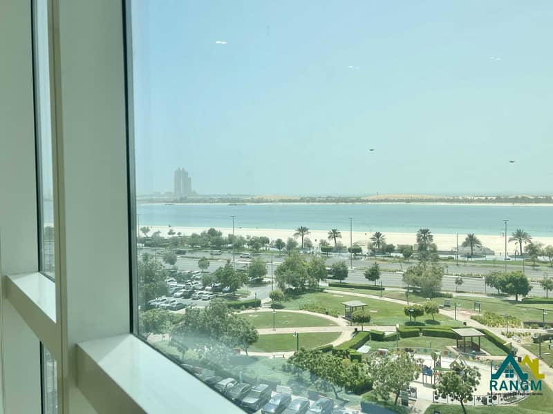Amazing offer! | Ful Sea View | 1 Bedroom apartment in corniche | Covered parking | Facilities