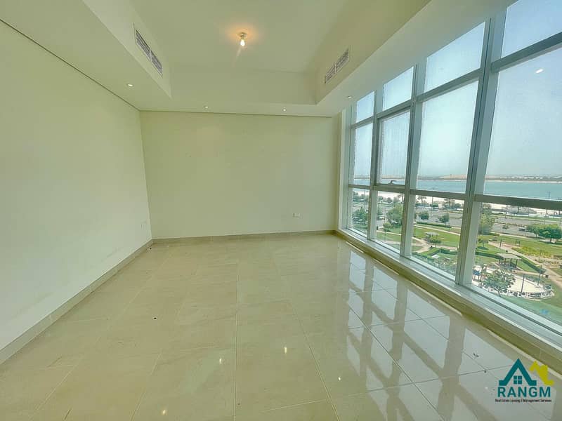 3 Amazing offer! | Ful Sea View | 1 Bedroom apartment in corniche | Covered parking | Facilities