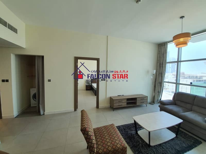 5 PAY ONLY 4200/- STUNNING VIEW | FURNISHED ONE BED ROOM WITH BALCONY