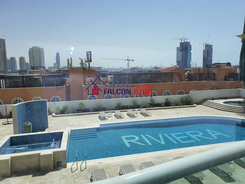 12 STUNNING POOL VIEW | FURNISHED ONE BED ROOM WITH BALCONY | FLEXIBLE PAYMENTS