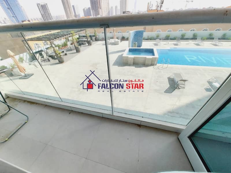 15 STUNNING POOL VIEW | FURNISHED ONE BED ROOM WITH BALCONY | FLEXIBLE PAYMENTS