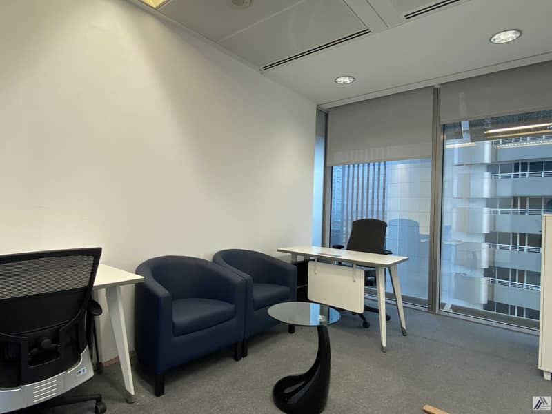 2 Fully Serviced Furnished Office -Suitable for 3 staff -Linked with Metro and Mall