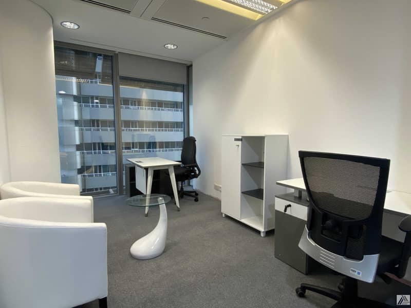 3 Fully Serviced Furnished Office -Suitable for 3 staff -Linked with Metro and Mall