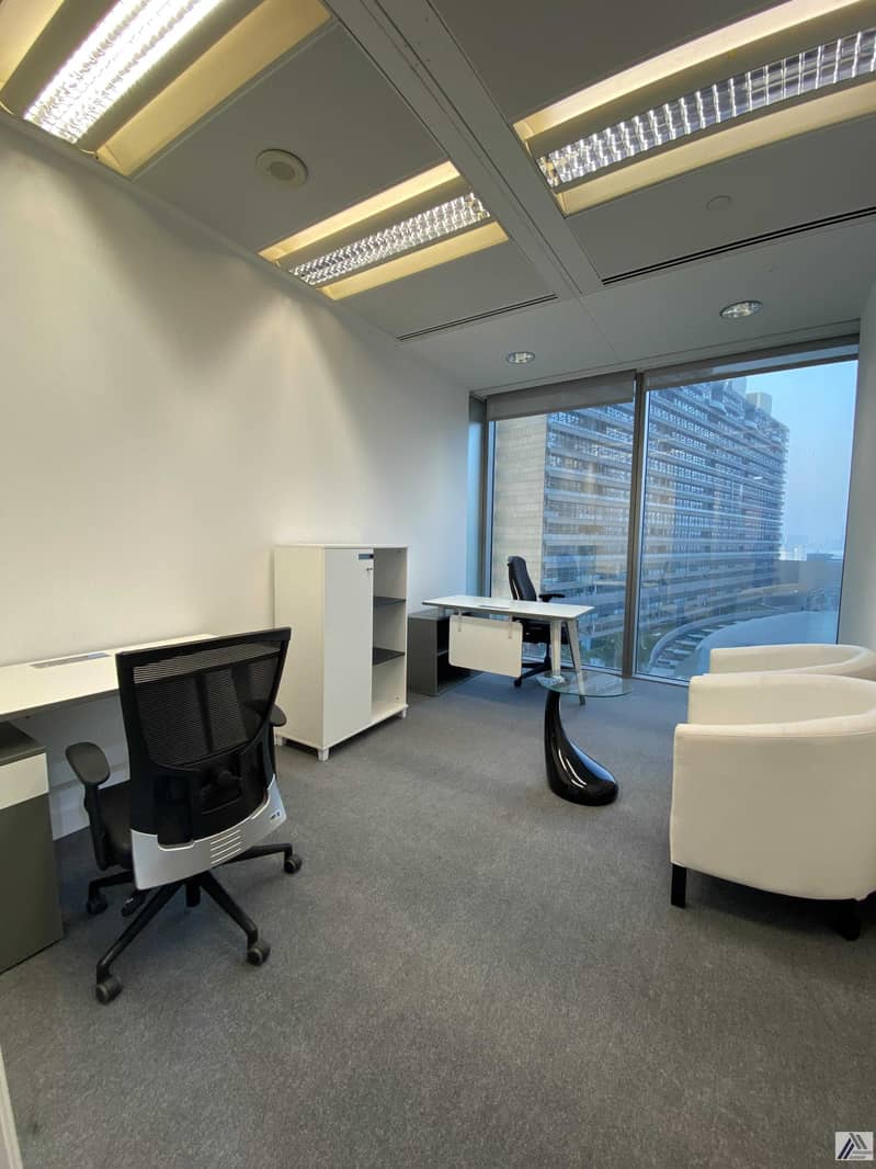 8 Fully Serviced Furnished Office -Suitable for 3 staff -Linked with Metro and Mall