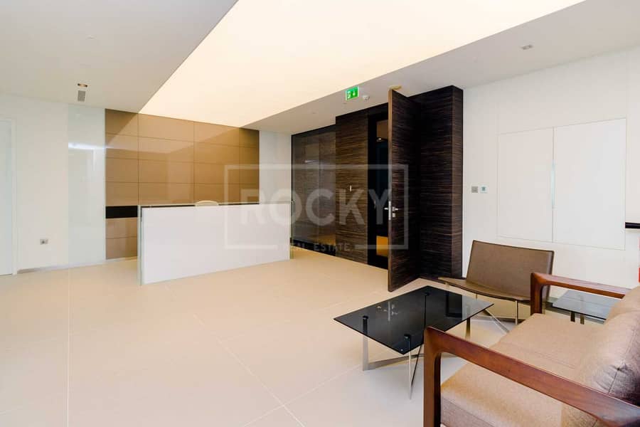 5 No Commission | Furnished Office | 4 Parking | DIFC