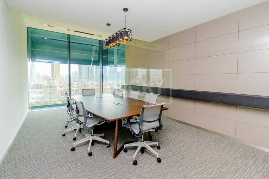 11 No Commission | Furnished Office | 4 Parking | DIFC