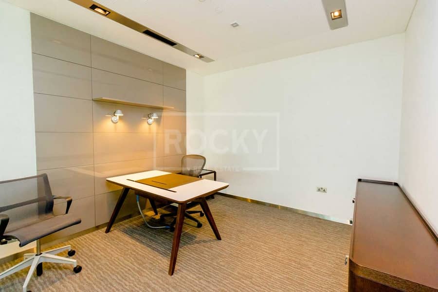 13 No Commission | Furnished Office | 4 Parking | DIFC
