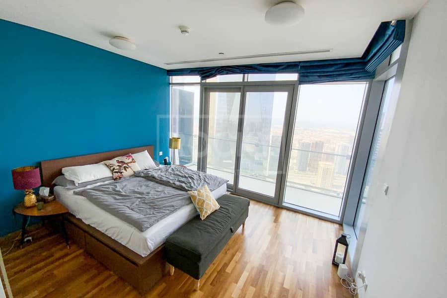 5 Sea View | 1 Bed | Higher Floor | Burj Daman